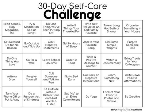 Staff Wellness Challenges, Self Care Monthly Challenge, April Staff Morale Booster, Wellness Challenge Ideas Workplace, Mindfulness For Teachers, School Wellness, Teacher Morale, Compassion Fatigue, Morale Boosters