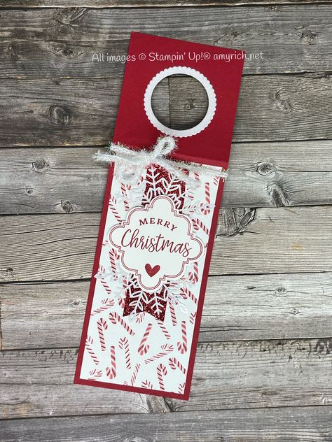 The 12 Projects of Christmas 2022: Project #10 Wine Bottle Tags Template, Christmas Tags Handmade, Christmas Bazaar Crafts, Wine Bottle Gift Tags, Wine Bottle Sleeves, Xmas Gift Tags, Wine Gift Tags, Bottle Gift Tags, Christmas Craft Show