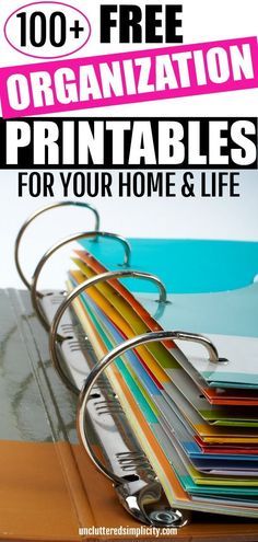 100+ Free Organization Printables For Your Home And Life #organization #getorganized Holiday Planner Printables Free, Household Organization Printables, School Organization Printables, Holiday Planner Printables, Planning Printables Free, Life Organization Printables, Life Organization Binder, Free Planner Printables, Planer Organisation