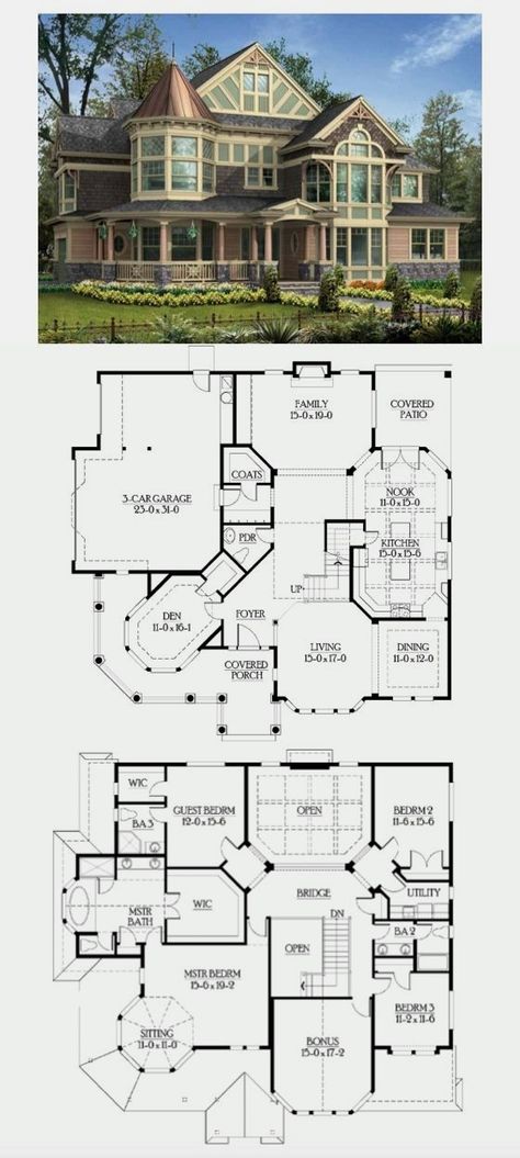 Victorian House Layout Floor Plans, Sims House Plans Cottage, Victorian Homes Plans, Cottage Victorian House, Small Nice Houses, House Layout Victorian, Old House Layout, Victorian Home Layout, Aesthetic House Layout