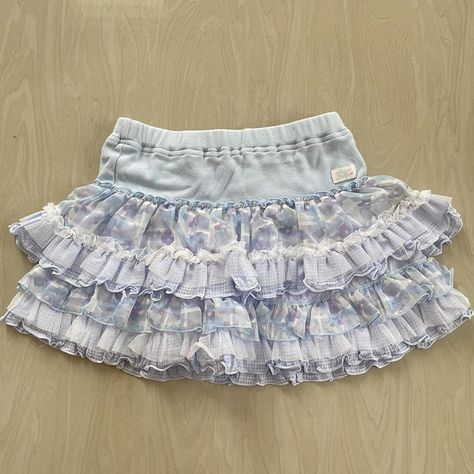 🍓Mezzo piano blue layered tier mesh skirt🍓
🍰japanese... - Depop Piano Clothes, Mezzo Piano, Old Fashion Dresses, Mesh Skirt, Layered Skirt, Blue Skirt, Lookbook Outfits, Dream Clothes, How To Look Pretty