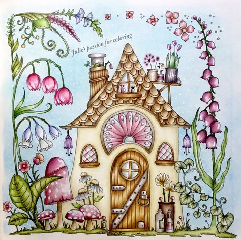 Johanna Basford Secret Garden Coloring Book, Basford Secret Garden, Joanna Basford Coloring, Enchanted Forest Coloring Book, Flowers Mandala, Mandala Ideas, Johanna Basford Secret Garden, Enchanted Forest Coloring, Joanna Basford