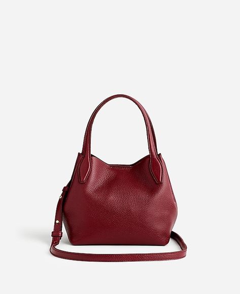 The Mini Shopper Tote in Soft Grain Pebbled Leather | Madewell Crossover Bags, Dog Clip, Small Pouch, Red Handbag, Small Pouches, Shopper Tote, Small Purse, Phone Wallet, Key Fob