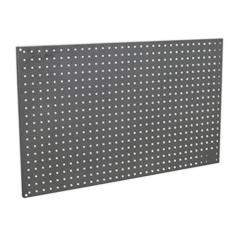 Sealey APSPB Steel Pegboard Pack of 2: Amazon.co.uk: DIY & Tools Graphite Powder, Hanging Tools, Perforated Panel, Steel Pegboard, Garage Tool Storage, Garage Storage Systems, Tool Rack, Tool Box Storage, Shop Fittings