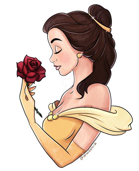 Anastasia Disney, Fera Disney, Croquis Disney, Belle Drawing, Princesa Disney Bella, Beauty And The Beast Drawing, Disney Princess Names, Belle Tattoo, Beauty And The Beast Art