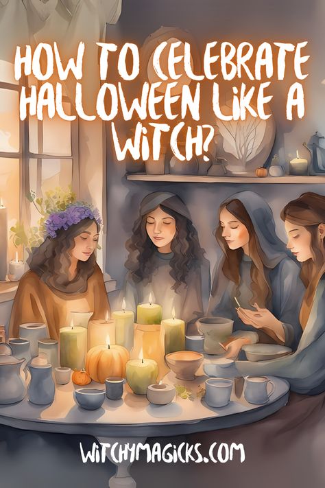 Embrace your inner witch this Halloween with these spellbinding celebration ideas! From casting spells and creating potions to decorating with magical symbols and hosting a Samhain ritual, discover enchanting ways to make your Halloween truly mystical. These ideas will help you celebrate the season in magical style.  #HalloweenMagic #WitchyHalloween #Samhain #SpellCasting #MagicalCelebrations #Witchcraft #HalloweenIdeas #WitchyMagicks #Halloween #Magic #Spellcraft #Spell #Spells #Witch #Witches Witchy Things To Do On Halloween, Pumpkin In Witchcraft, Halloween Ritual Witchcraft, Halloween Witch Spells, Halloween Ritual Witch, Halloween Rituals Witch, Samhain Traditions Witches, Samhain History, Samhain Correspondences