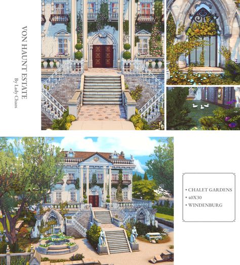 Sims 4 Tattoos, Sims 4 House Plans, Sims 4 House Building, Casas The Sims 4, Sims Building, Save File, Sims 4 Dresses, Sims 4 Cc Furniture, Beautiful House Plans