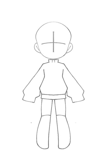 Credit me if you used it :3 Free Art Poses, Chibi Body Base Drawing, Simple Art Poses, 3 Bases 3 Artists, Free Bases For Drawing, Easy Body Base, Free Poses Drawing, Kid Drawing Base, Drawing Ideas Chibi