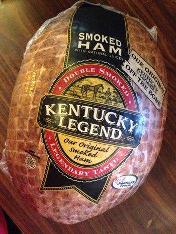 Make-It-Yourself Monday: Kentucky Legend Ham | MississippiMom.com Half Boneless Ham Recipes Ovens, Whole Boneless Ham In Crockpot, Ky Legend Ham Recipe, Kentucky Legend Ham Crockpot, Whole Boneless Ham Recipes, Presliced Boneless Ham Recipe, Boneless Ham Recipe Ovens, Tavern Ham Recipe, Crockpot Boneless Ham