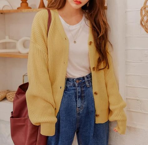 Korean Girl Fashion, Looks Chic, 가을 패션, Korean Outfits, Teen Fashion Outfits, Looks Vintage, Modest Outfits, Asian Fashion, Cute Casual Outfits