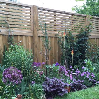 Adding fence toppers to your fence panels can increase security, extend fence height or add privacy. Extend Fence Height, Privacy Fence Landscaping, Fence Toppers, Garden Fence Panels, Privacy Fence Designs, Garden Privacy, Backyard Privacy, Privacy Fences, Fence Landscaping