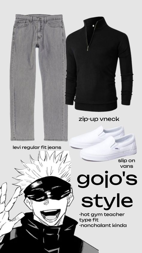 gojo #outfitinspo Guys Fashion Casual, Mens Smart Casual Outfits, Classy Outfits Men, Trendy Boy Outfits, Smart Casual Men, Anime Inspired Outfits, Mens Trendy Outfits, Men Stylish Dress, Guys Clothing Styles