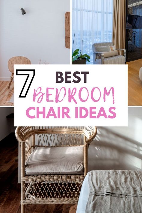 OMG! Love these bedroom chairs for my primary bedroom! I love the the wicker bedroom chair look! Can't wait to decorate my bedroom! These cozy small bedroom chairs are awesome! #smallchairsforbedroom #smallbedroomchairs Home Bar Ideas Living Room, Small Bedroom Chairs, Small Living Room Decor Apartment, Small Home Bar Ideas, Cozy Small Bedroom, Small Bedroom Layout Ideas, Bedroom Accent Chair, Small Chairs, Small Bedroom Ideas For Women