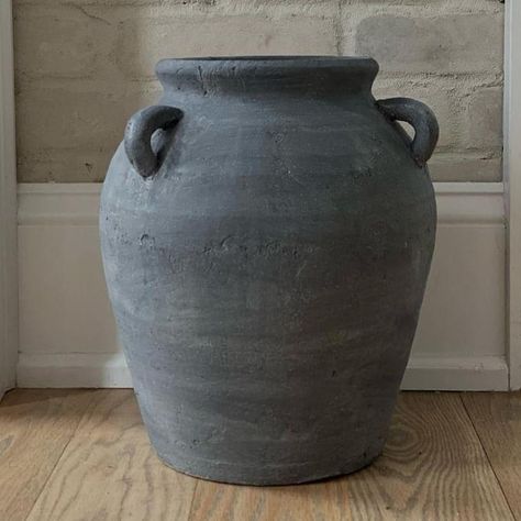 PRICES MAY VARY. High Quality Terracotta: This vintage ceramic vase is crafted from 100% earthenware clay rich in iron, durable and eco-friendly, trend lasting vase set will keep your decor looking fresh and up-to-date year after year. Rustic and Antique style: This farmhouse vase is designed to show the simple and rustic style. Breathable design enables the vase boho table decor suitable for fresh, faux and dried botanicals, or a stand-alone statement piece. Versatile Function: Traditional, Sca Farmhouse Vase, Organic Kitchen, Pottery Barn Inspired, Rustic Traditional, Black Vase, Eco Friendly Design, Earthenware Clay, Vase Centerpieces, Table Vases