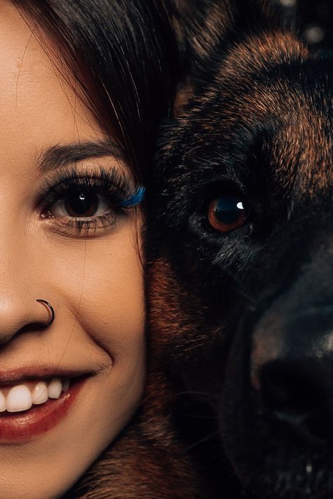 Close up german shepherd and his owner named Cat. 🤭 #dogphoto #germanshepherd #dogphotography #dogphotos #dogpictures German Shepherd Photoshoot, German Shepherd Photography, Old Man Face, Eye To Eye, Dog Personality, Couples Photo, Rough Day, Outdoor Photoshoot, Dog Photography