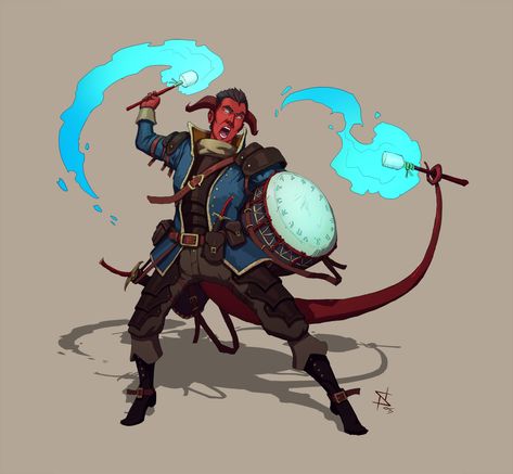 ArtStation - Character Sketches 4, Stephen Nickel Male Tiefling, Tiefling Art, Bard Dnd, Dnd Tiefling, Dnd Bard, Fantasy Inspo, Tiefling Bard, Character Male, Drawing Study