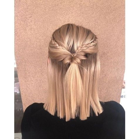 Short Updo, Guest Hair, Updo Styles, Feel Stuck, A Ponytail, Hairdos For Short Hair, Short Straight Hair, Peinados Fáciles Para Cabello Corto, Work Hairstyles