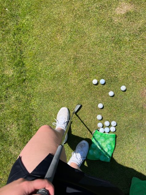 #golfcourse #golfcourselife #golf #golfgirl #golfclothes #golfindustry #golflife #golfmanagement #generalmanagerlife #pohlcatgolf #pohlcat #drivingrange #golfbabes #golf Golf Aesthetic, Golf Driving Range, Beach Wall Collage, Golf Inspiration, Golf Practice, Driving Range, Summer 22, Putt Putt, Quiet Luxury