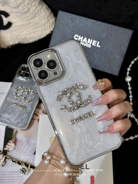 ProCaseMall Phone Case Jewelry, Chrome Hearts Phone Case, Iphone 16 Pro Max Case, Chanel Keychain, Chanel Letter, Bedazzled Phone Case, Chanel Phone Case, Chanel Iphone Case, Diy Phone Case Design