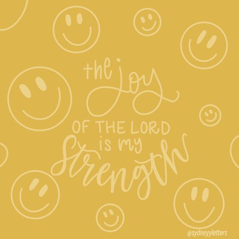 The joy of the Lord is your strength!! :)) 🫶🏾 #smallbusiness #smallbusinesssupport #shopsydneyletters #faithbased #godisgood #jesuslovesyou #godisforyou #god #jesus #jesusismyjam #christiancontent #ipadlettering #procreate The Joy Of The Lord Is My Strength Art, The Joy Of The Lord Is My Strength, Colorful Widgets, Uplifting Verses, Bible Education, Phone Widget, The Joy Of The Lord, The Lord Is My Strength, I Love The Lord