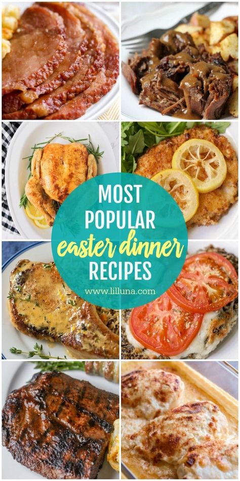 Easter Dinner Menu Ideas, Easter Lunch Menu, Easter Main Dishes, Easy Easter Dinner, Easter Dinner Ideas, Easter Dinner Menus, Chili Dinner, Dinner Menu Ideas, Easter Dishes