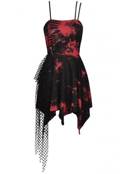 Dark Punk, Edgy Dress, Love Dark, Dark In Love, Black Lehenga, Punk Dress, Emo Dresses, Goth Dress, Black Tie Dye