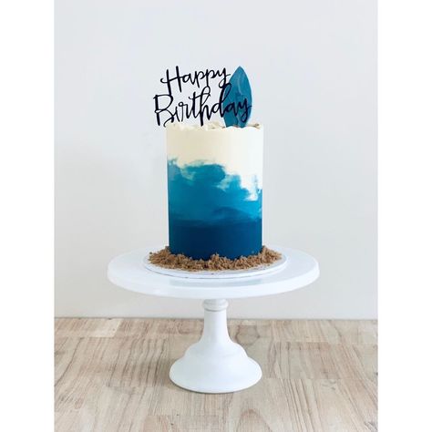 Bohemian Cakes Birthdays, Surfer Cake, Surfboard Cake, 40th Birthday Cakes For Men, Bohemian Cake, Beach Birthday Cake, Surf Cake, Husbands Birthday, Cake Designs For Boy