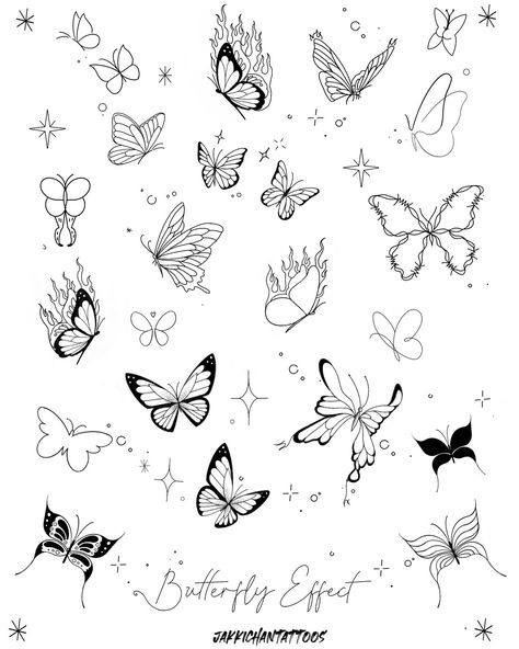 Flash Butterfly Tattoos Starting at $50: Discover our collection of ready-to-ink designs and find the one that resonates with you! 🦋 #ButterflyTattoo #FineLineTattoo #Tattoart #InkInspiration #TattooDesign Butterfly Tattoo Styles, Line Work Butterfly, Line Work Butterfly Tattoo, Butterfly On Flower Tattoo, Butterfly Flash Tattoo, Butterflies And Flowers Tattoo, Flying Butterfly Tattoo, Fine Line Butterfly Tattoo, Butterfly Flash