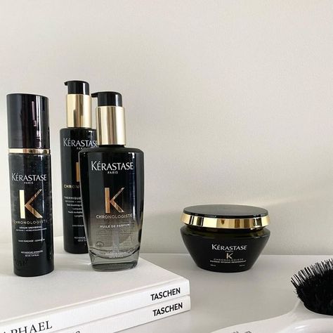 Kerastase Chronologiste, Ysl Girl, Face Skin Care Routine, Color Aesthetic, Brown Hairstyles, Get Well Gifts, Beauty School, Luxury Hair, Body Skin Care Routine