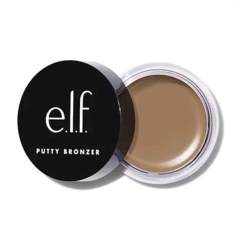 Elf Putty Bronzer Feelin Shady, Elf Contour, Elf Bronzer, Dream Products, Dream Wishlist, Bday List, Essence Makeup, Makeup Wishlist, Beautiful Black Hair