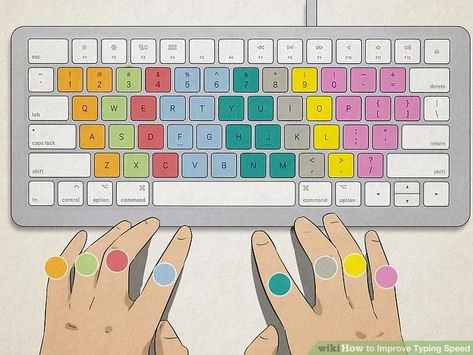 Typing is a skill that is used in many career paths, so improving your speed might be a necessity if you want to be more proficient in your job. Typing Tips, Typing Tutorial, Computer Lab Decor, Type Faster, Typing Lessons, Typing Skills, Keyboard Typing, Tech Hacks, Computer Lab