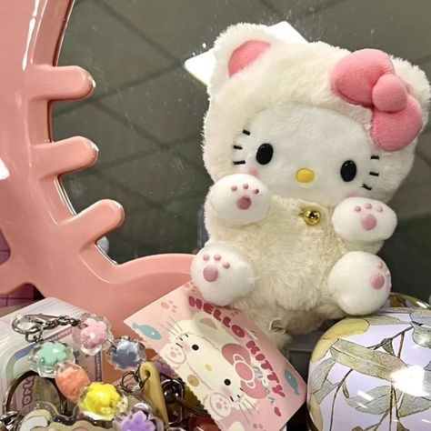 ᯓ★ hello kitty keychain ᯓ★ Dm to order Imported items Takes 4-7 weeks to deliver . . . #sanrio #lamp #moonlamp #aesthetic #roomdecor #moon Cartoon Bow, Kitty Plush, Cat Cute, Hello Kitty Plush, Kids Birthday Gifts, Anime Cartoon, Turks And Caicos Islands, Plush Dolls, Trinidad And Tobago