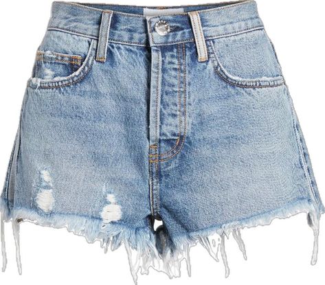 Diy Ripped Jean Shorts, Cute Outfits Blue, Outfit Ideas With Ripped Jeans, High Waisted Ripped Shorts, Black Shorts Outfit, Cute Outfits With Shorts, Outfit Ideas For Church, Latina Outfit, Spring Getaway