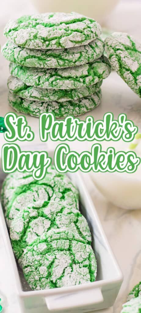 St Patricks Desserts, Pepper Scale, St Patricks Food, St Patrick Day Snacks, St Patricks Day Cakes, Cookies Best, Delicious Holiday Desserts, St Patrick's Day Cookies, Gooey Butter Cookies