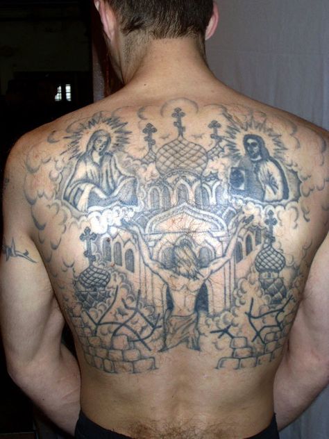 Russian prison tattoos Aurelie Moeremans, Russian Prison Tattoos, Church Tattoo, Prison Drawings, Thigh Tattoo Men, Gang Tattoos, Russian Tattoo, Prison Tattoos, Tattoo People