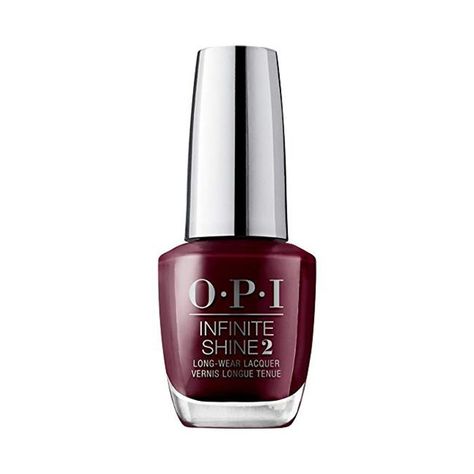 OPI Infinite Shine in Mrs. O'Leary's BBQ Dark Pink Nail Polish, Blue Nail Polish Colors, Opi Infinite Shine 2, Fall Nail Polish, Nail Polish Colors Fall, Fun Nail Colors, Long Lasting Nail Polish, Nail Color Trends, Purple Nail Polish