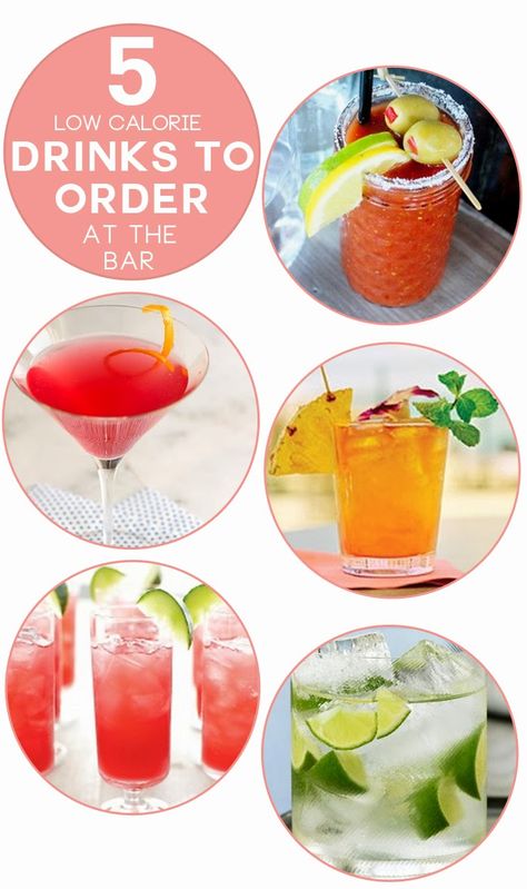 5-low-calorie-drinks-to-try-alcohol Low Cal Drinks, Low Calorie Alcoholic Drinks, Low Carb Protein Bars, Low Calorie Cocktails, Best Protein Bars, Drinks Ideas, Cranberry Vodka, Protein Bars Homemade, Low Calorie Drinks