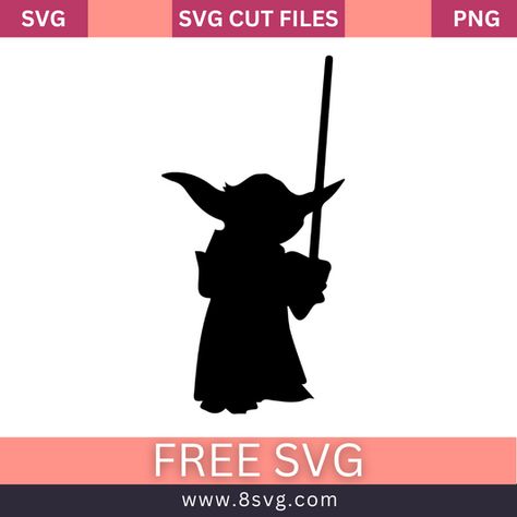 27+ Free Baby Yoda SVG Downloads for Cricut or Silhouette – 8SVG Yoda Silhouette, Yoda Clipart, Yoda Svg, Free Silhouette Cut Files, Svg Downloads, Free Cut Files, Star Wars Yoda, Cricut Free, Star Wars Baby