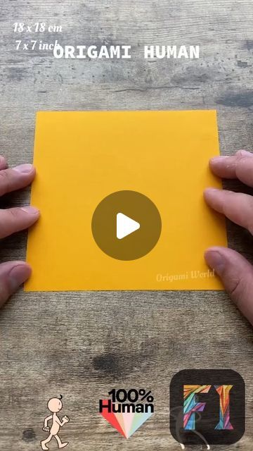 Folded Inspiration on Instagram: "Unfold the beauty of creativity with Foldedinspiration! ✨📜 Dive into the delicate art of origami as we craft a captivating human form from a single sheet of paper. Let the magic of folded inspiration ignite your creativity! 🌟👤 #Foldedinspiration #OrigamiArtistry #PaperCraftsMagic #CreativeUnfolding" Origami Human, Paper Folding Crafts, Human Form, Art N Craft, Paper Folding, Sheet Of Paper, Paper Art, The Magic, The Beauty