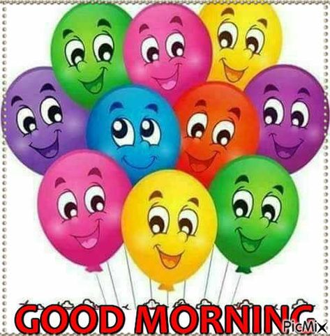 GOOD MORNING - PicMix Happy Birthday Emoji, Balloon Cartoon, Emoji Birthday, Birthday Clipart, Happy Birthday Messages, Birthday Pictures, Happy Birthday Images, Happy Birthday Greetings, Birthday Messages