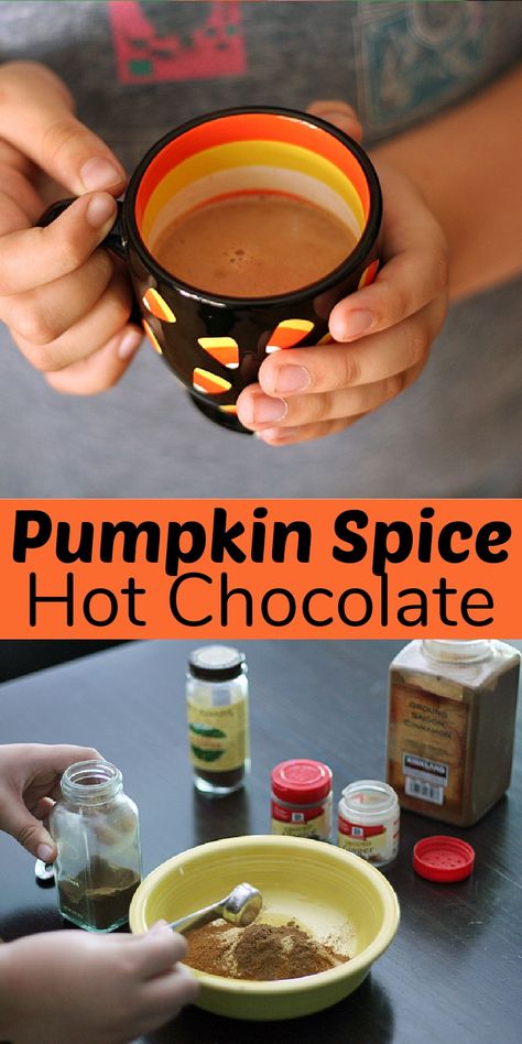 Homemade Pumpkin Spice Hot Chocolate, Pumpkin Spice Cocoa Mix Recipe, Diy Pumpkin Spice Hot Chocolate, Pumpkin Spice Cocoa Recipe, Pumpkin Spice Hot Cocoa Mix Recipe, Pumpkin Spice Hot Chocolate Recipe, Pumpkin Spice Cocoa, Pumpkin Hot Chocolate Recipe, Pumpkin Spice Hot Cocoa