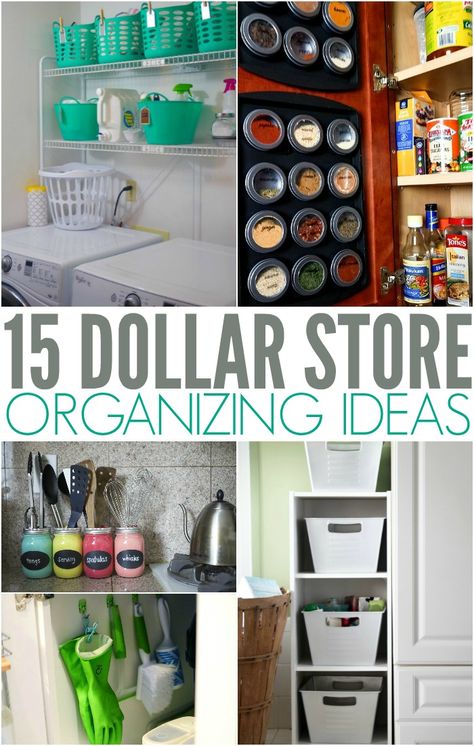 Dollar Store Organizing Ideas, Organizing Kitchen, Apartment Hacks, Organized Kitchen, Store Hacks, House Essentials, Interior Vintage, Organizing Hacks, Organisation Hacks