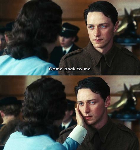 Keira Knightley and James McAvoy as Cecilia and Robbie in Atonement #Atonement #Jamesmcavoy #Keiraknightley #Movie #quotes Atonement Quotes, James Mcavoy Atonement, Atonement Movie, Period Films, Movies To Watch Teenagers, Captive Prince, Come Back To Me, Male Celebrity, Favorite Movie Quotes