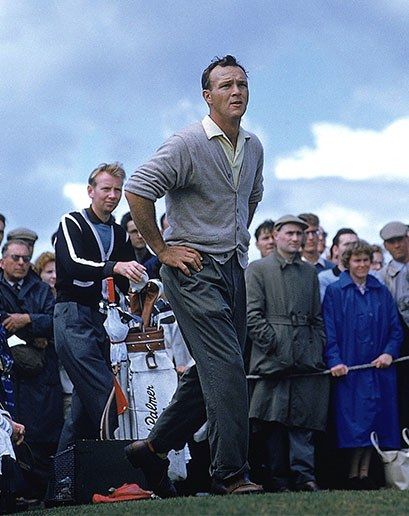 Six Style Moves to Steal From Arnold Palmer Photos | GQ Golf Fashion Men, Golf Clubhouse, Masters Golf, Classic Golf, Womens Golf Fashion, Arnold Palmer, Golf Exercises, Golf Quotes, Golf Digest