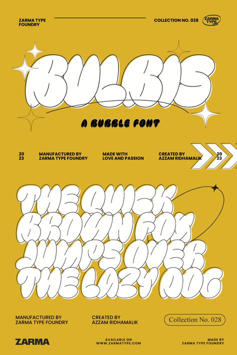 Unleash Nostalgia and Funk with Bulbis Bubble Font! Bubble Graffiti Font, Ceramic Website, Bubble Typeface, Funky Typeface, Bubble Graphic Design, Bubble Fonts Alphabet Graffiti, Bubble Logo Design, Bubbly Fonts, Bubble Typography