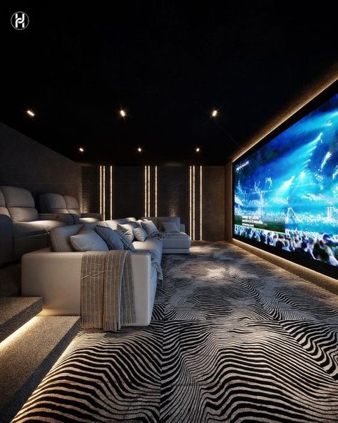 Designing the Perfect Home Theater Room Luxury Home Cinema Room, Cinema Room Design, Sala Cinema, Cinema Idea, Movie Theater Rooms, Home Theater Room Design, Theater Room Design, Home Cinema Room, Sala Tv