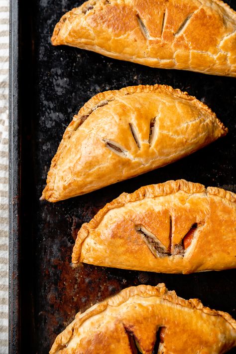 Cornish Beef Pasties | 12 Tomatoes Cornish Beef Pastries, Corned Beef Pasties, Cornish Beef Pasties 12 Tomatoes, Cornish Pasties Recipes, Cornish Pasty Recipe Ground Beef, Pasties Recipes Michigan, Cornish Beef Pasties, Beef Pasty Recipe, Meat Pasties