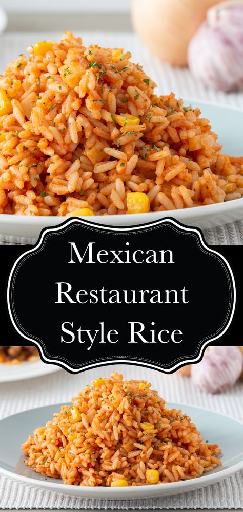 Mexican Rice Recipe Restaurant Style, Mexican Rice Restaurant Style, Fiesta Rice Recipe, Best Spanish Rice Recipe, Restaurant Style Mexican Rice, Mexican Rice Easy, Spanish Rice Recipe, Mexican Rice Recipes, Vegetarian Mexican