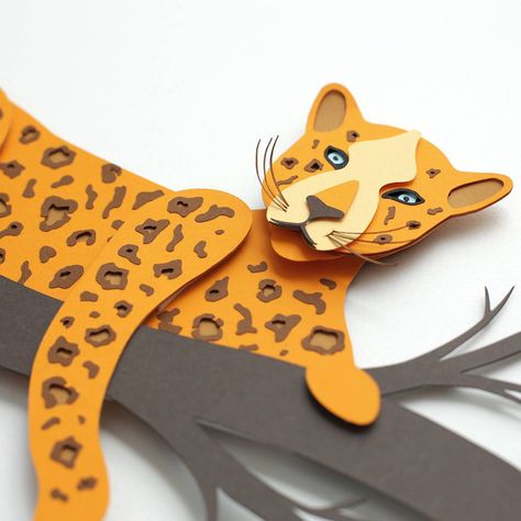 Cheetah Crafts For Kids, Jaguar Craft, Papercraft Illustration, Cheetah Crafts, Jungle Animals Preschool, Pumas Animal, Leopard Craft, Jungle Theme Classroom Decorations, Jungle Animal Crafts