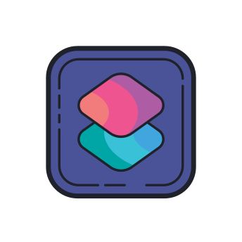 Shortcuts Icon, Shortcut Icon, Application Icon, Apple Icon, Abstract Wallpaper Design, Cute App, Ios App Icon Design, Iphone Photo App, Iphone Wallpaper App